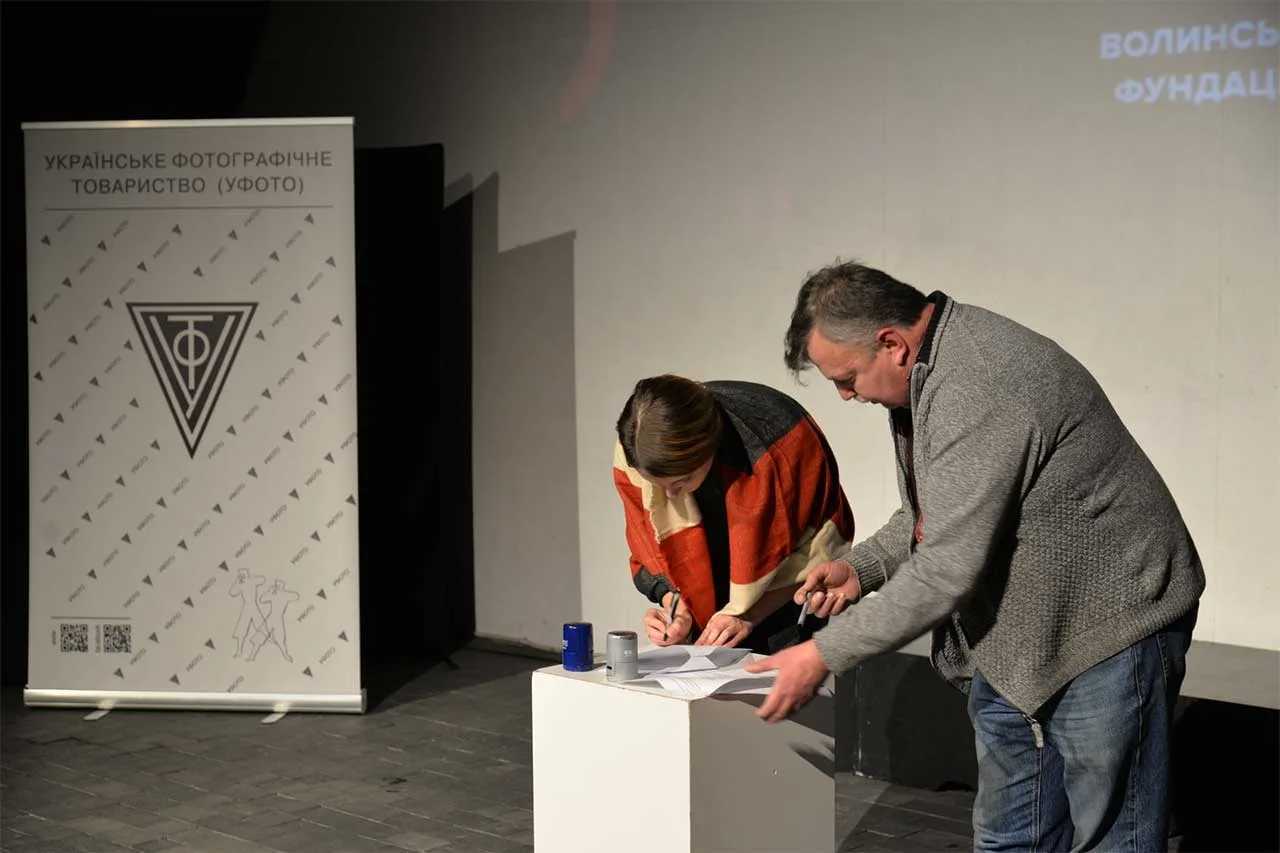 Підписання Меморандуму про співпрацю з ГО "Волинська Фундація". Світлив Ігор Гармаш